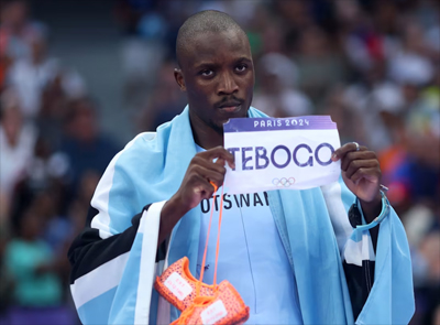 200m men tebogo gold medal