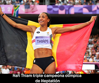 Nafissatou Thiam Olympic Champion for third time