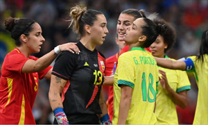 Brazil women's football team silver medal