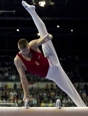 kriztian berki pommel horse