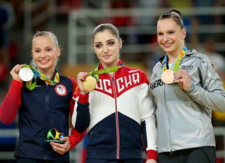 aliya mustafina uneven bars gold