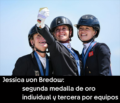 Podium dressage individual