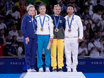 Women's podium 52kg