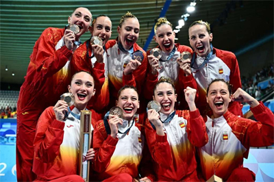 Spain Team bronze medal