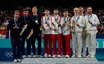 men's podium team