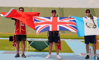 men's podium Trap