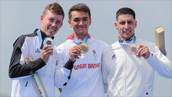 podium men's competition