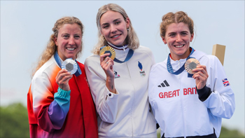 podium women's competition