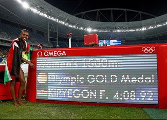 faith kipyegon gold medal 1.500 m women