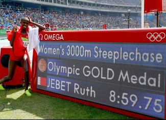 ruth jebet gold medal 3000 m steeplechase women