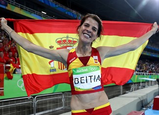 ruth beitia gold medal high jump women
