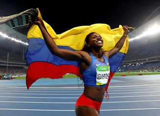 caterine ibarguen gold medal triple jump women