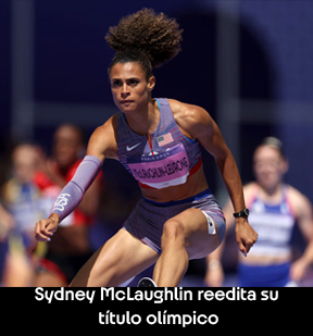 Sydney NcLaughlin reedit her olympic title