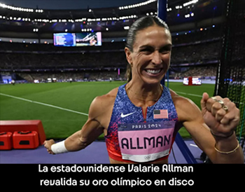 American Valarie Allman defends her Olympic gold in discus