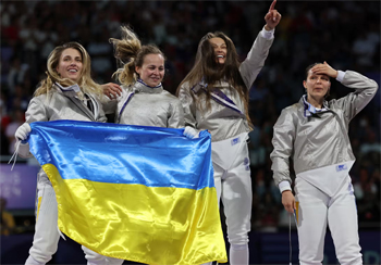 women sabre team Ukraine