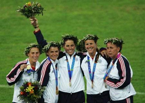 usa in gold medal women tournement