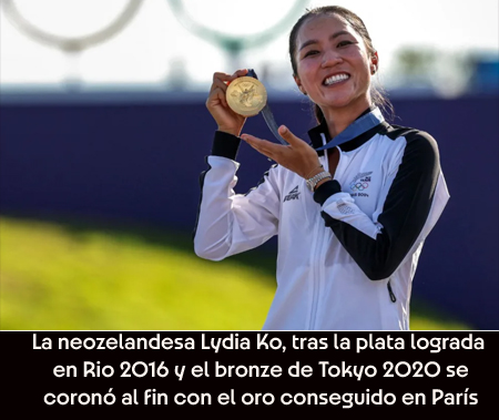 Lydia Ko gold medal