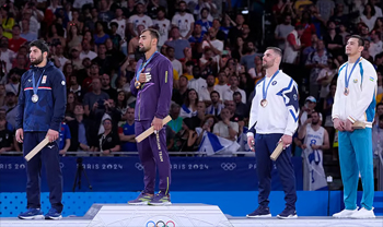 Men's podium 100kg