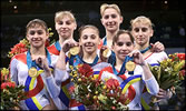 equipo rumano de gimnasia femenina