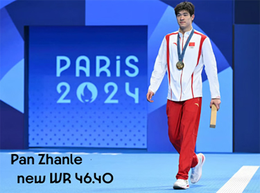 Pan Zhanle new world record in 100 m freestyle