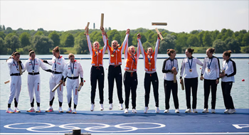 women's podium coxless four