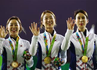 korea women team gold medal