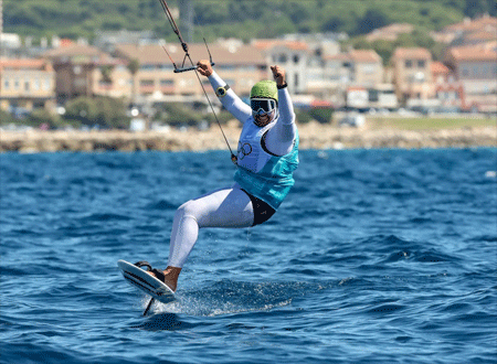 gold medal in Kite Valentin Bontus